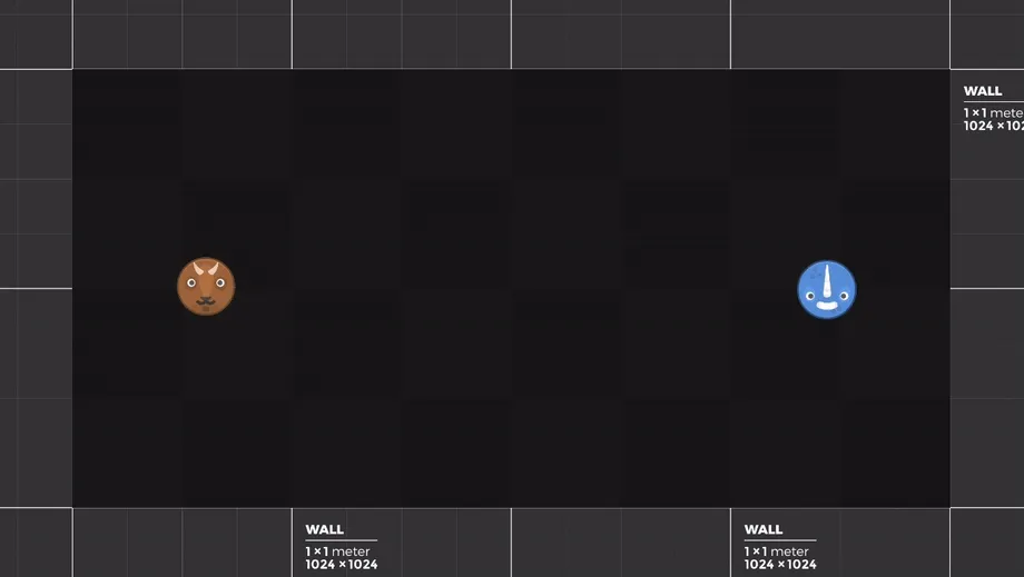 Above view example battle round