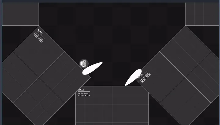 Sandbox pinball with flying ape